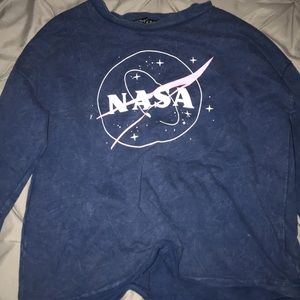 nasa long sleeve top